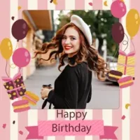 Birthday Photo Frames - Editor