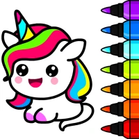 Unicorn Coloring Book for Kids